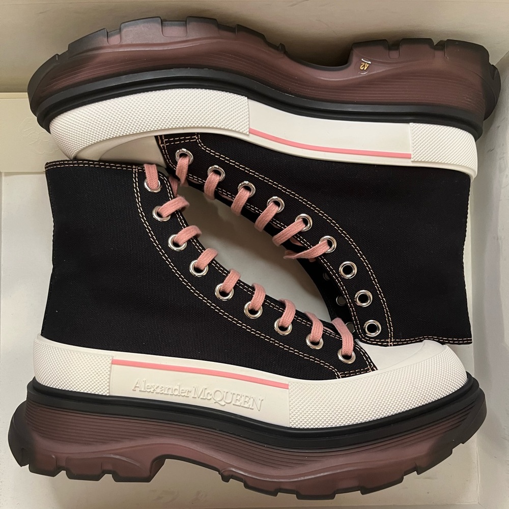 Alexander McQueen Tread‎ Slick Boots